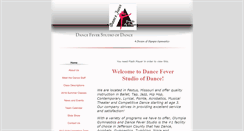 Desktop Screenshot of dancefeverfestus.org